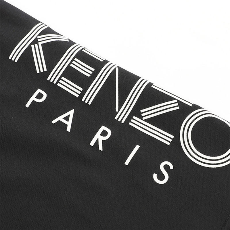 Kenzo 高田贤三 Logo印花运动短裤 F755PA7254MD-99