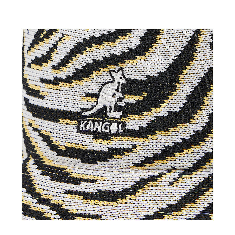 KANGOL 男士斑马纹针织礼帽 K3411-WZ189