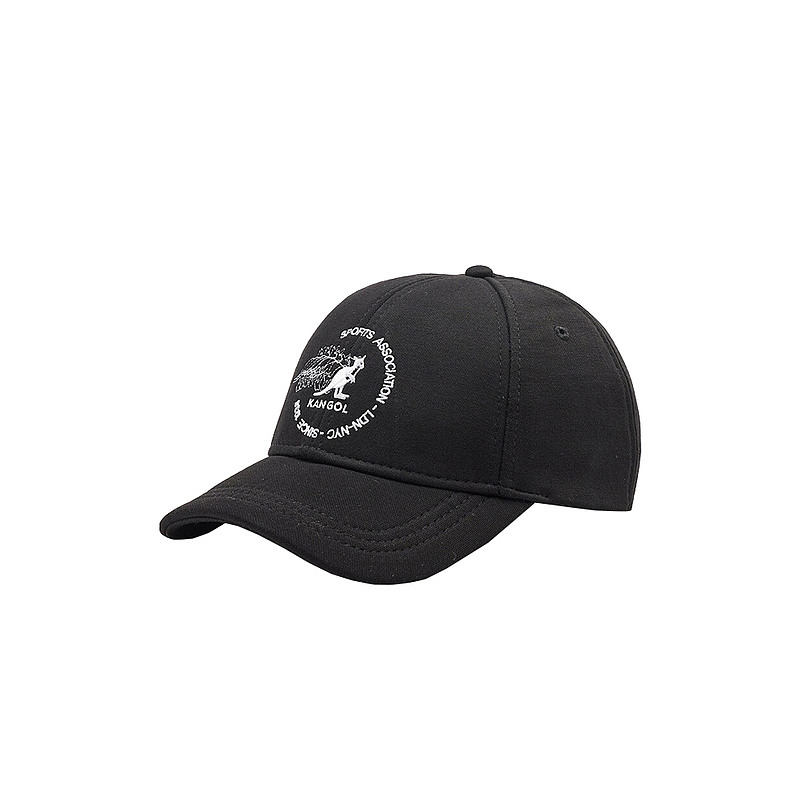 KANGOL 男士黑色棉质鸭舌帽 K5358-BK001