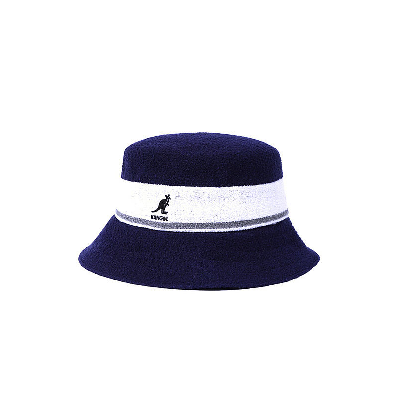 KANGOL 男士海军蓝色拼色礼帽 K3326ST-NV411