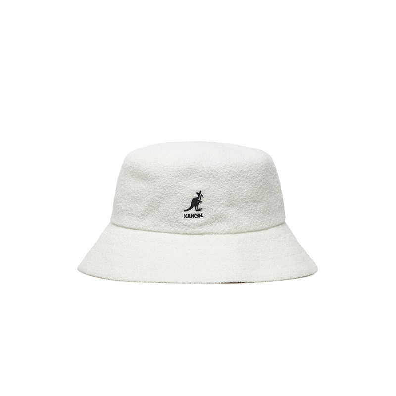 KANGOL 男士白色渔夫帽 K3050...