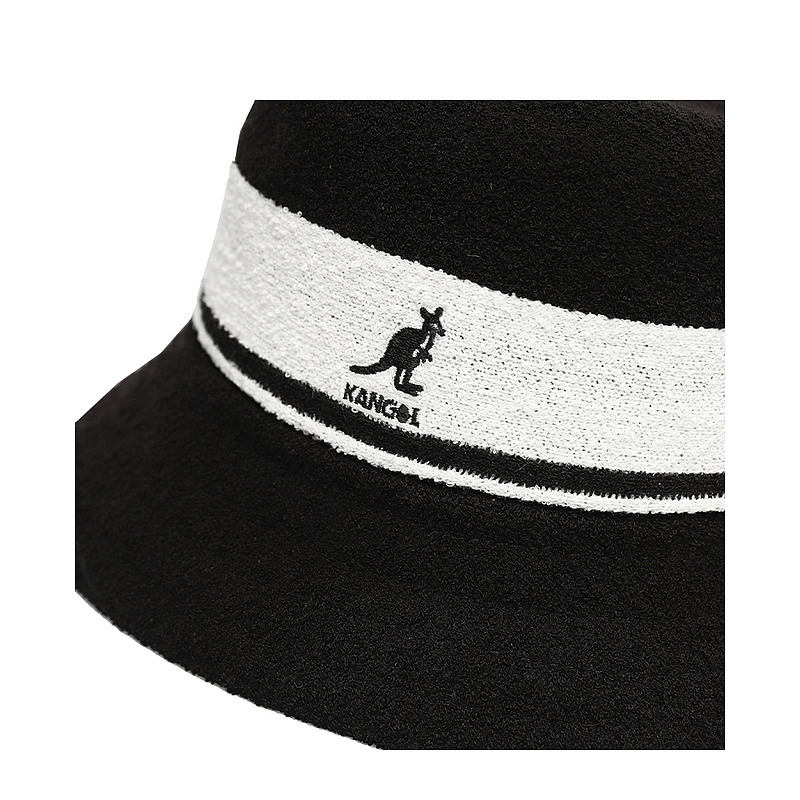 KANGOL 男士黑色拼色礼帽 K3326ST-BK001