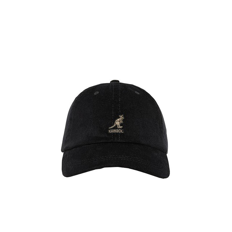 KANGOL 男士黑色棉质鸭舌帽 K5206HT-BK001