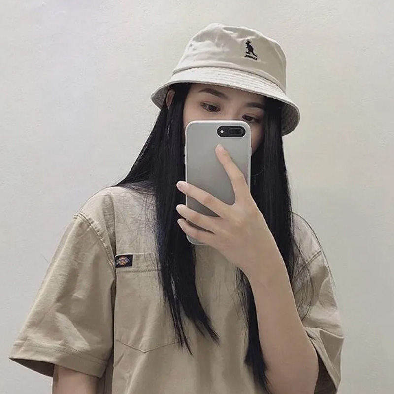 KANGOL/袋鼠  男女情侣同款街头嘻哈渔夫帽夏季出游遮阳帽