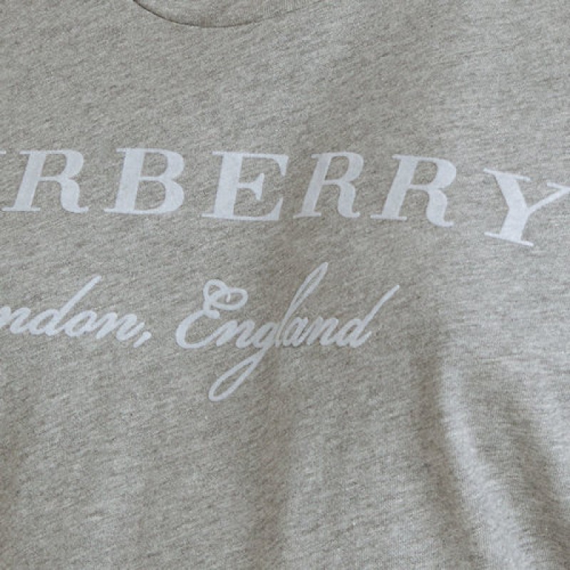 BURBERRY/博柏利 女装 服装 全棉圆领logo印花 女士短袖T恤